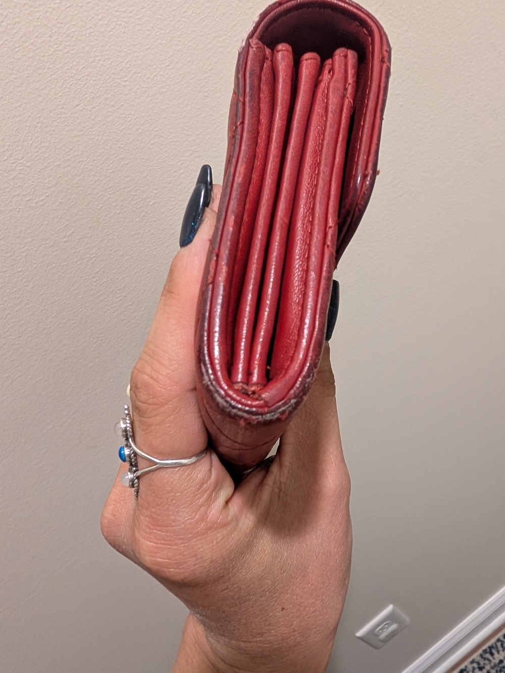 Chanel Quilted Long Lambskin Wallet - Picture 11 of 14